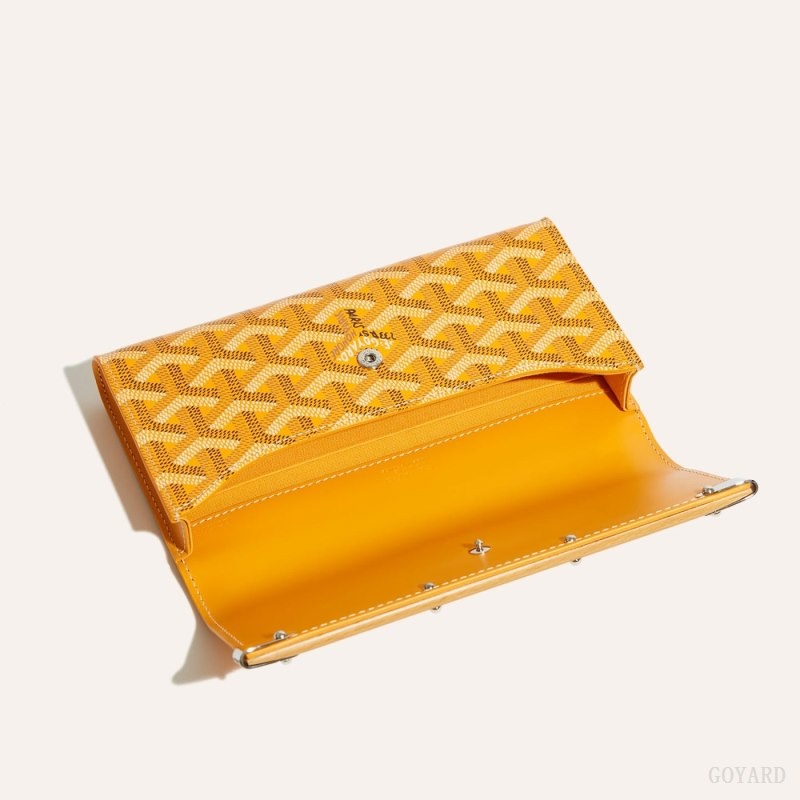 Goyard Monte-Carlo Mini Case Yellow | AOGQ4007