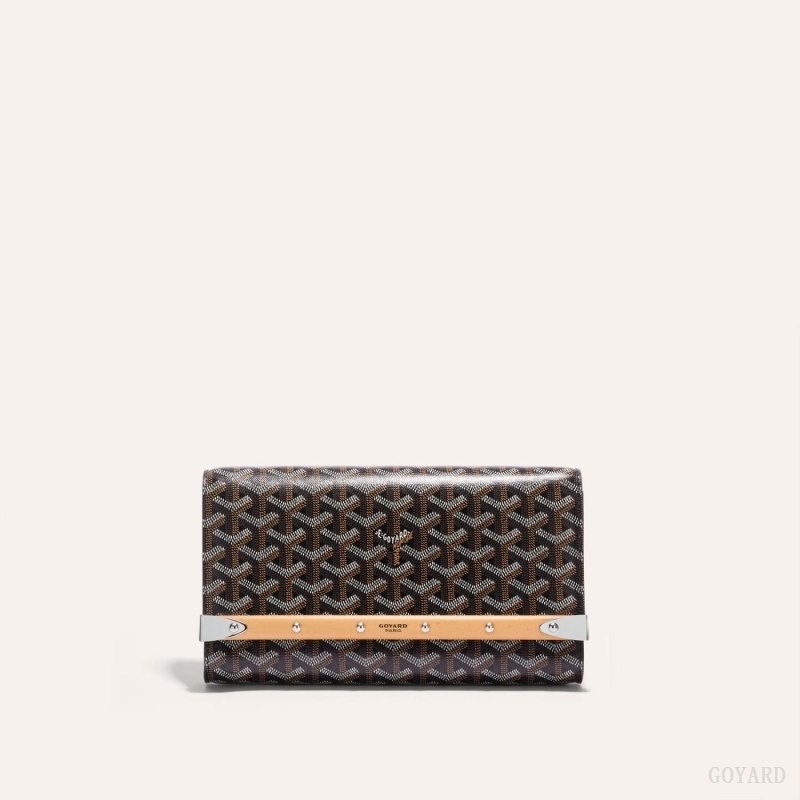 Goyard Monte-Carlo PM Clutch Black | TCIK7292