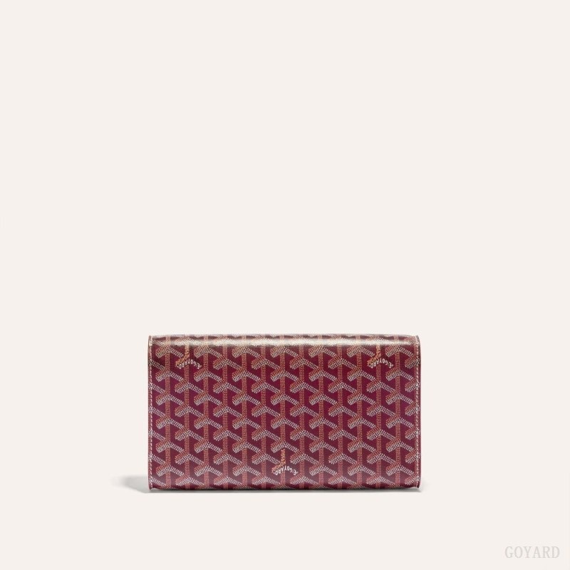 Goyard Monte-Carlo PM Clutch Burgundy | SLRM9170