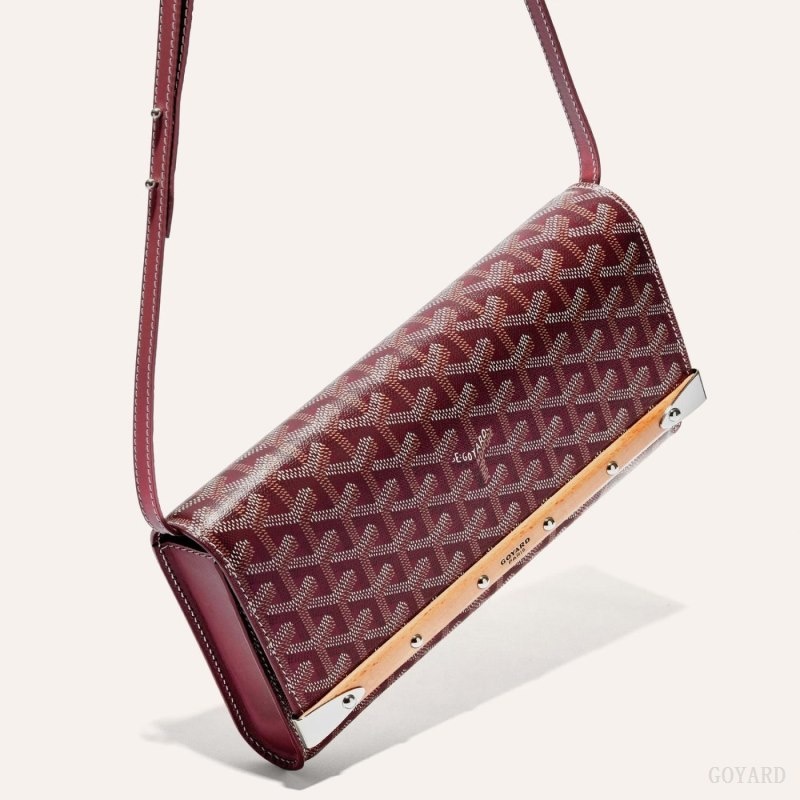 Goyard Monte-Carlo PM Clutch Burgundy | SLRM9170