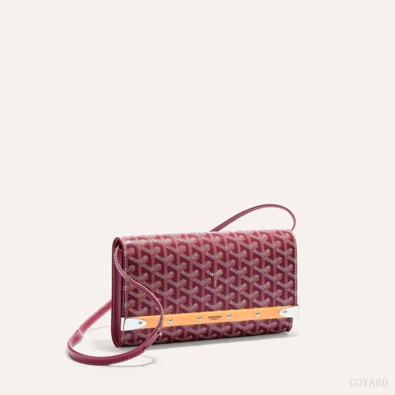 Goyard Monte-Carlo PM Clutch Burgundy | SLRM9170