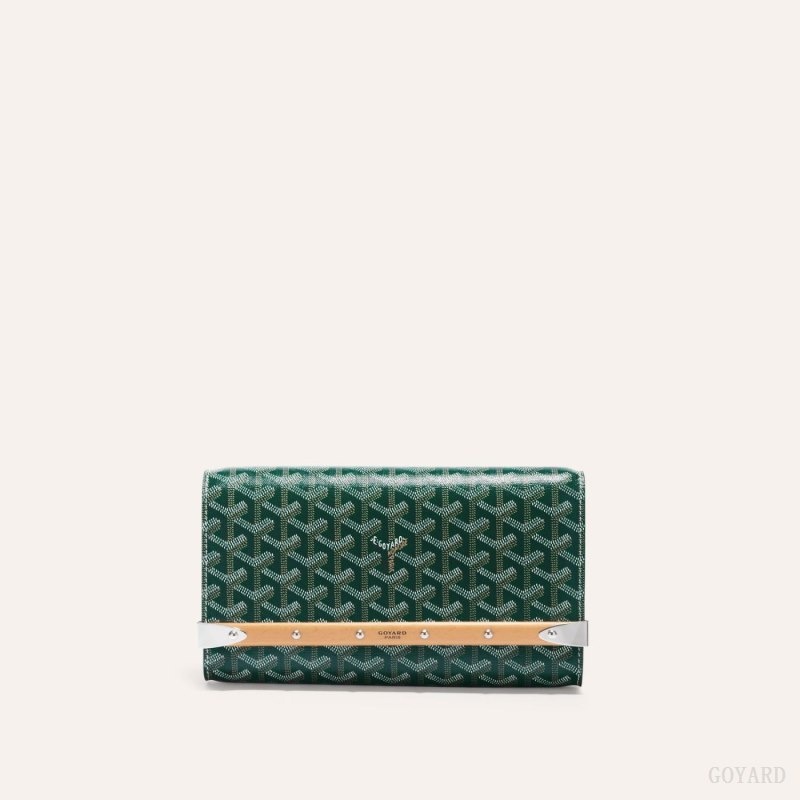 Goyard Monte-Carlo PM Clutch Green | GQRW7510