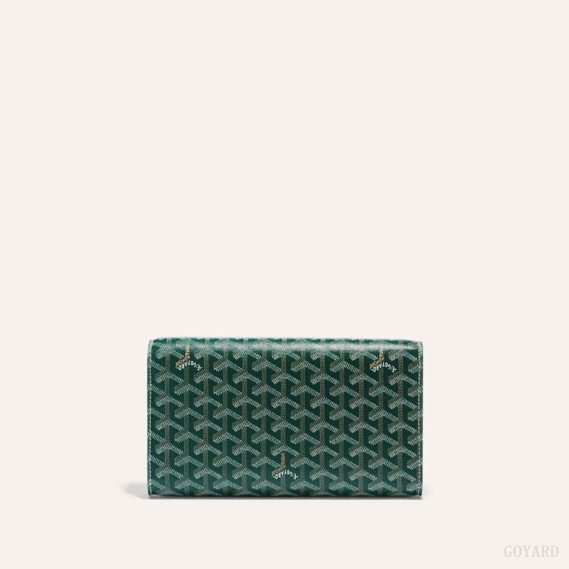 Goyard Monte-Carlo PM Clutch Green | GQRW7510