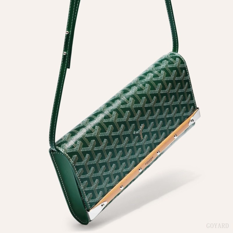 Goyard Monte-Carlo PM Clutch Green | GQRW7510