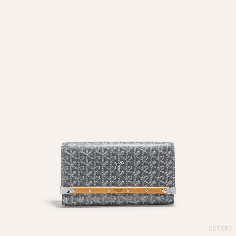 Goyard Monte-Carlo PM Clutch Grey | HNHP8523