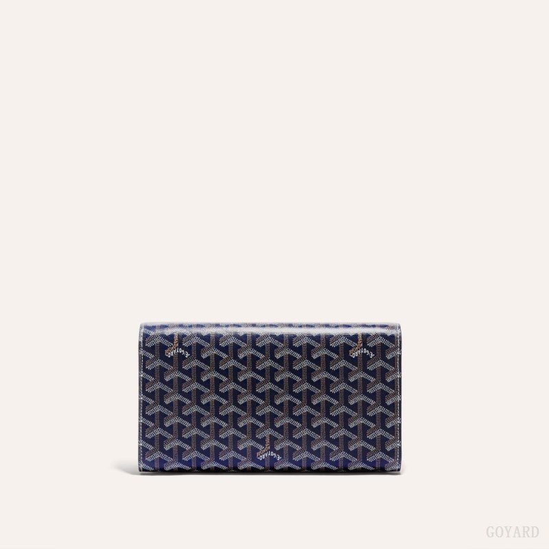 Goyard Monte-Carlo PM Clutch Navy Blue | CPMV4739