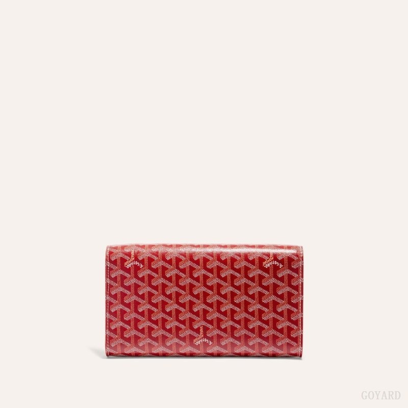 Goyard Monte-Carlo PM Clutch Red | GQMO8655