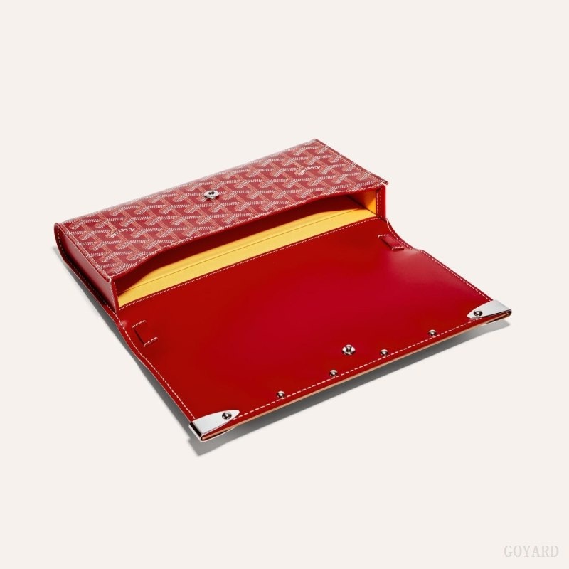 Goyard Monte-Carlo PM Clutch Red | GQMO8655