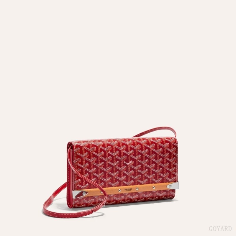 Goyard Monte-Carlo PM Clutch Red | GQMO8655