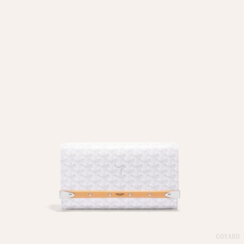 Goyard Monte-Carlo PM Clutch White | WICP4801