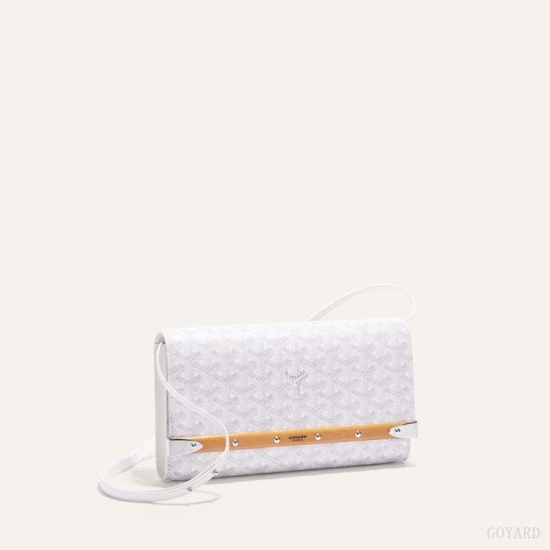 Goyard Monte-Carlo PM Clutch White | WICP4801