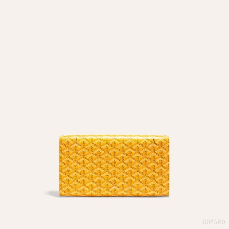 Goyard Monte-Carlo PM Clutch Yellow | AHBG8535