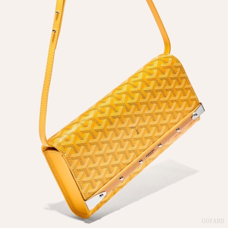 Goyard Monte-Carlo PM Clutch Yellow | AHBG8535