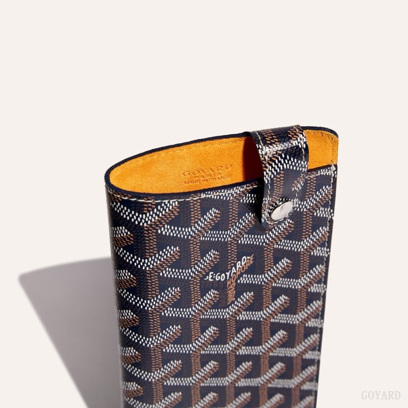 Goyard Montmartre GM Case Navy Blue | DYOT7605