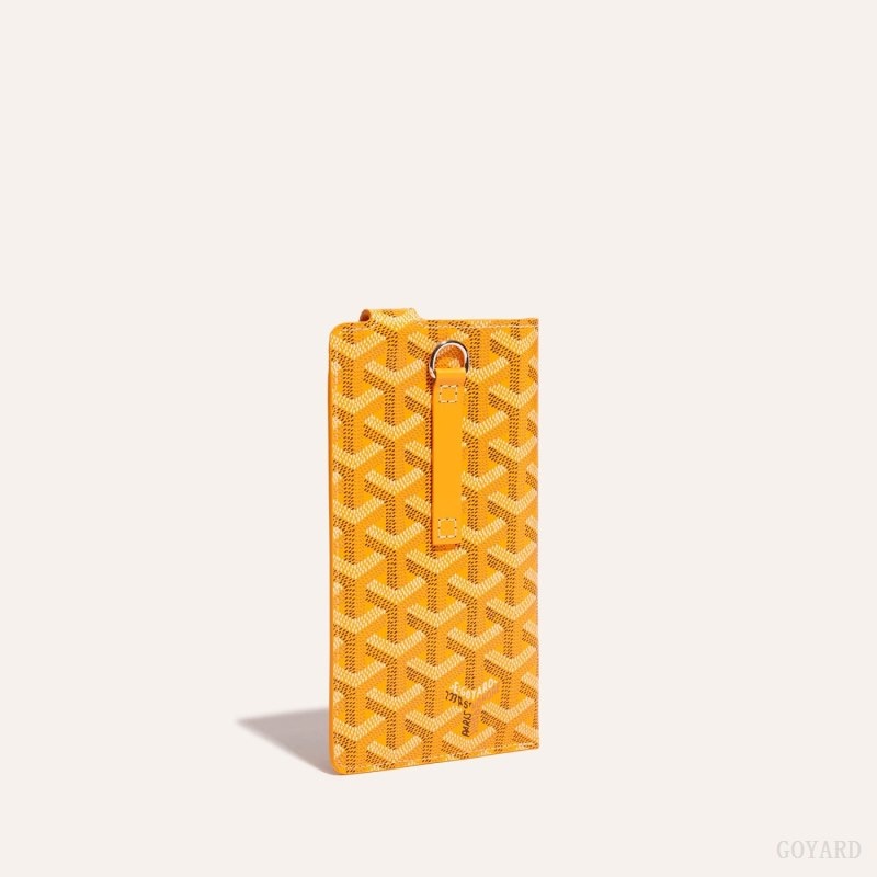 Goyard Montmartre GM Case Yellow | QALK5423