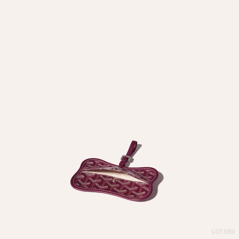 Goyard Os Grey Dog pocket Burgundy | VITE7118