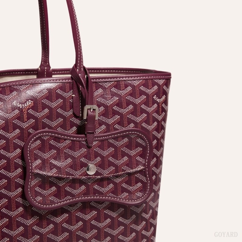 Goyard Os Grey Dog pocket Burgundy | VITE7118