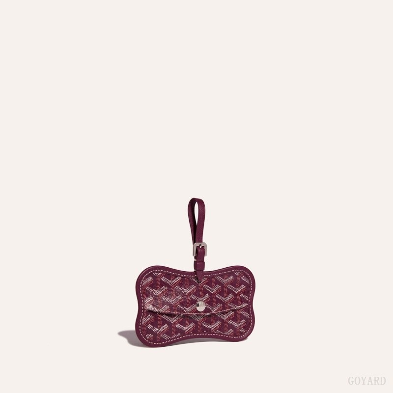 Goyard Os Grey Dog pocket Burgundy | VITE7118