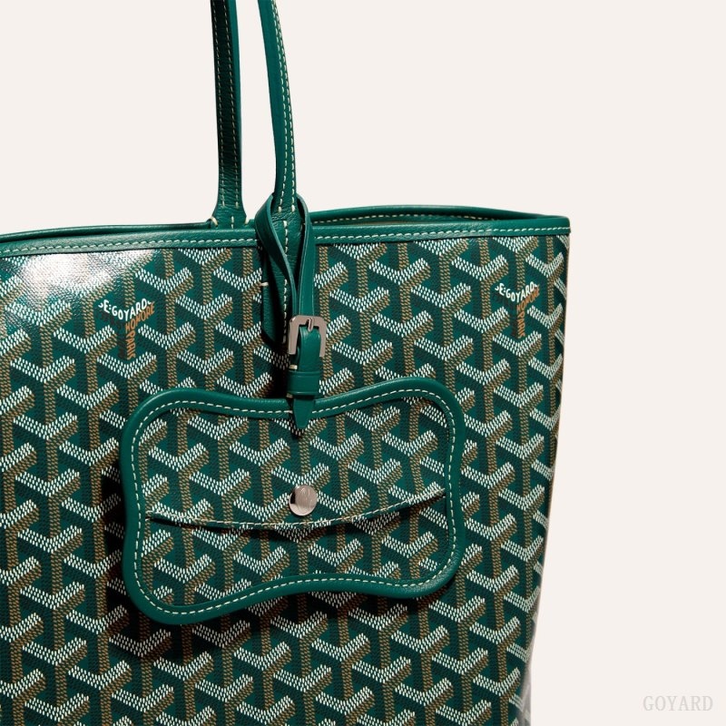 Goyard Os Grey Dog pocket Green | HNXW2923