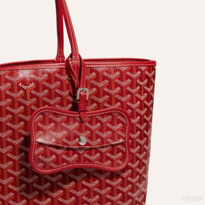 Goyard Os Grey Dog pocket Red | CAZI4747