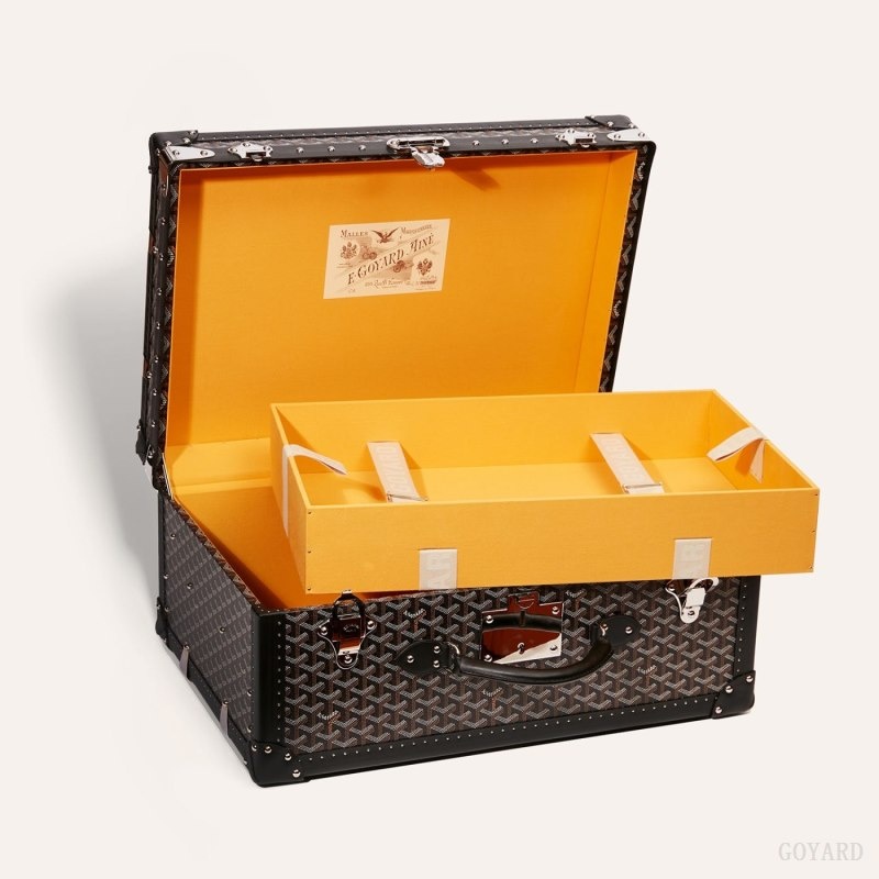 Goyard PALACE 55 SUITCASE Black | AJDW1017