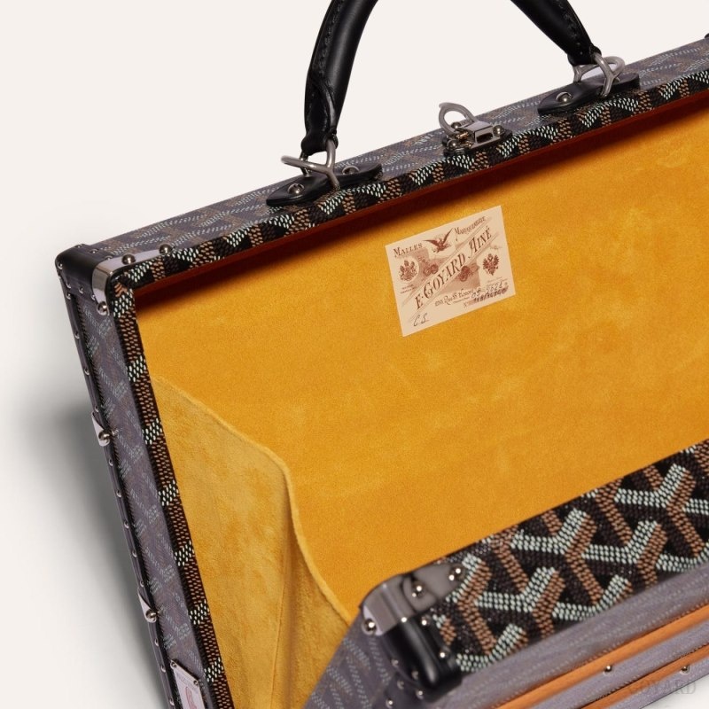 Goyard PALACE MM TRUNK BAG Black | JGPI0523