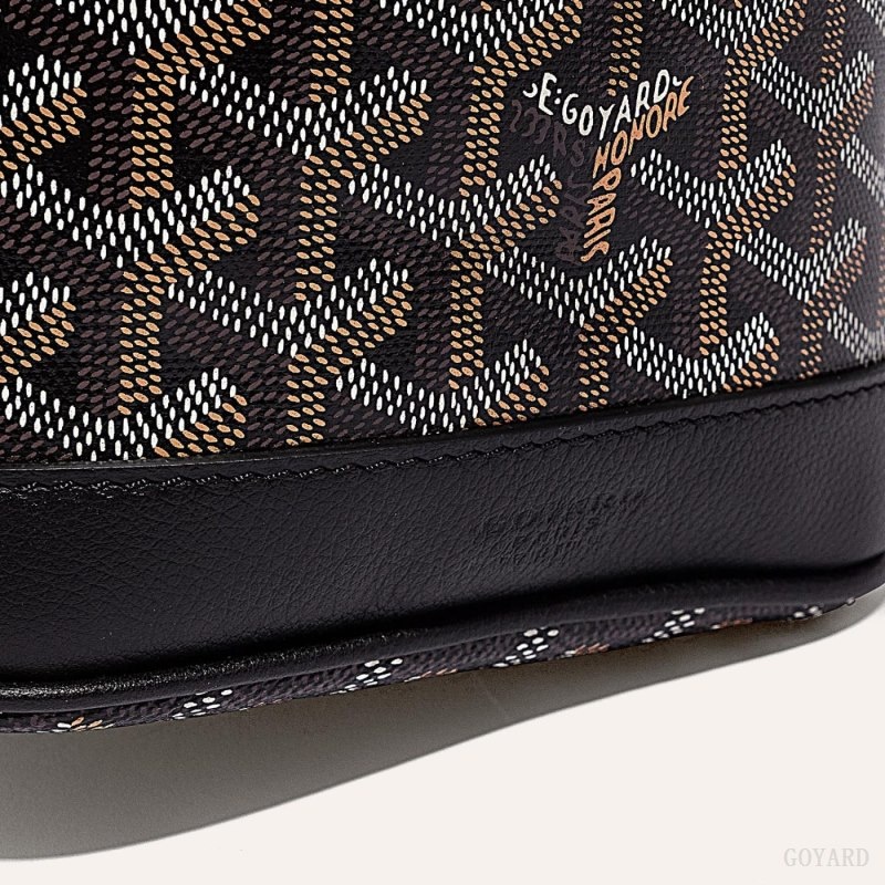 Goyard PETIT FLOT BUCKET BAG Black | NDVF7421