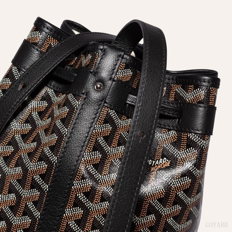 Goyard PETIT FLOT BUCKET BAG Black | NDVF7421