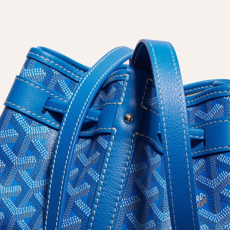 Goyard PETIT FLOT BUCKET BAG Blue | DLCK0203