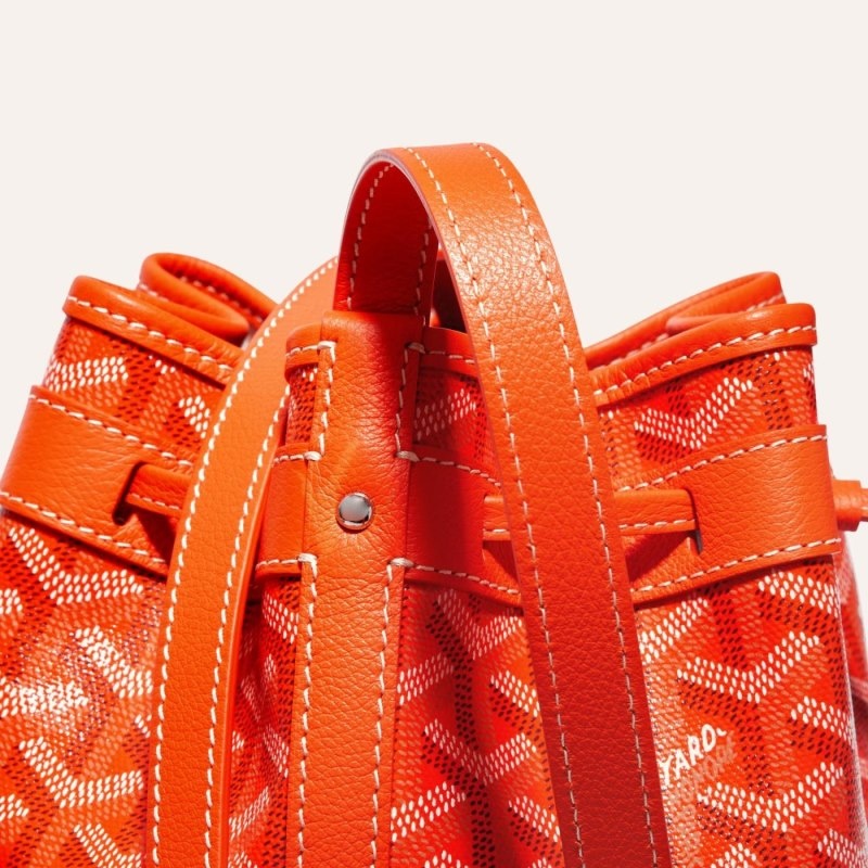 Goyard PETIT FLOT BUCKET BAG Orange | SNFX5662