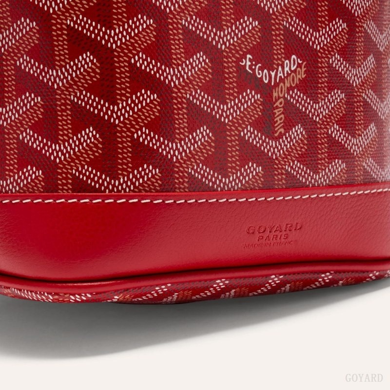 Goyard PETIT FLOT BUCKET BAG Red | GKPY8903