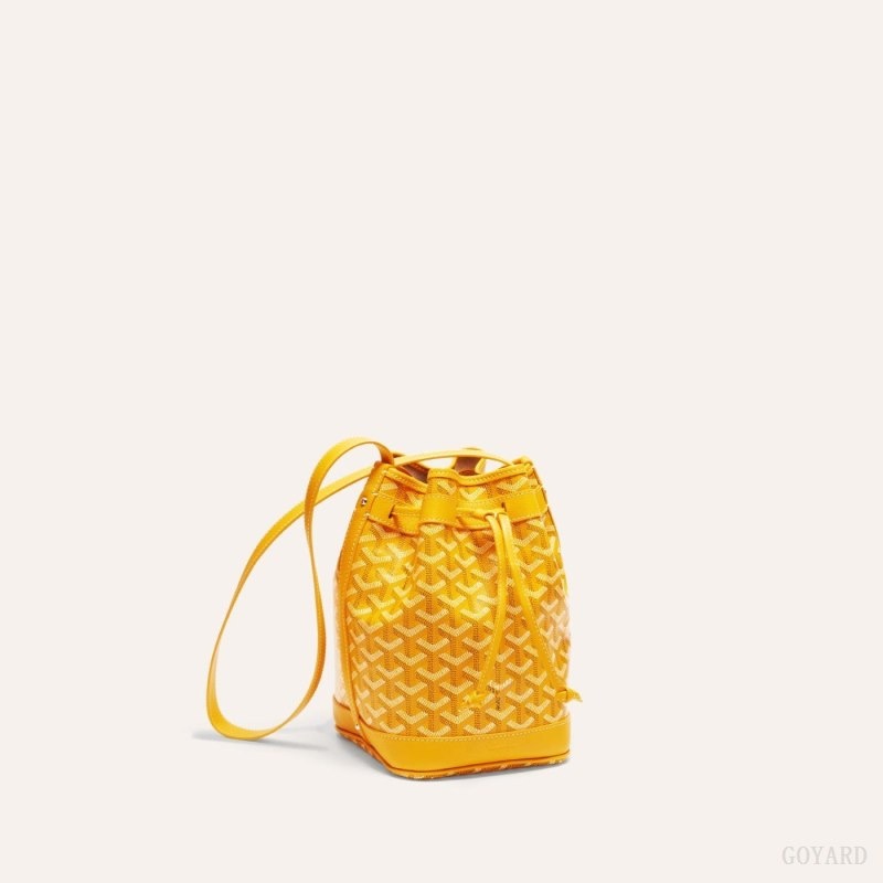 Goyard PETIT FLOT BUCKET BAG Yellow | WOZT6116