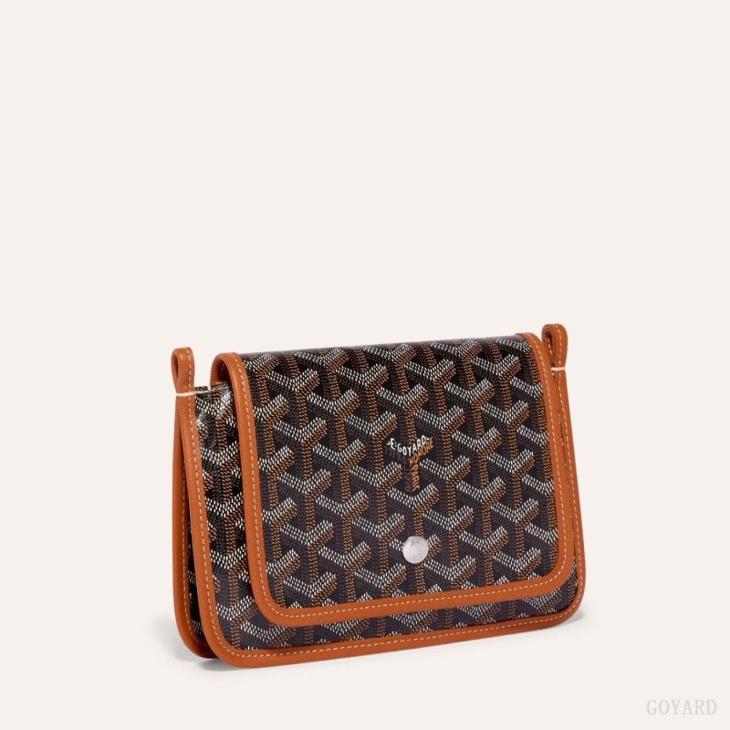 Goyard PLUMET POCKET WALLET Black / Brown | BBPC2979