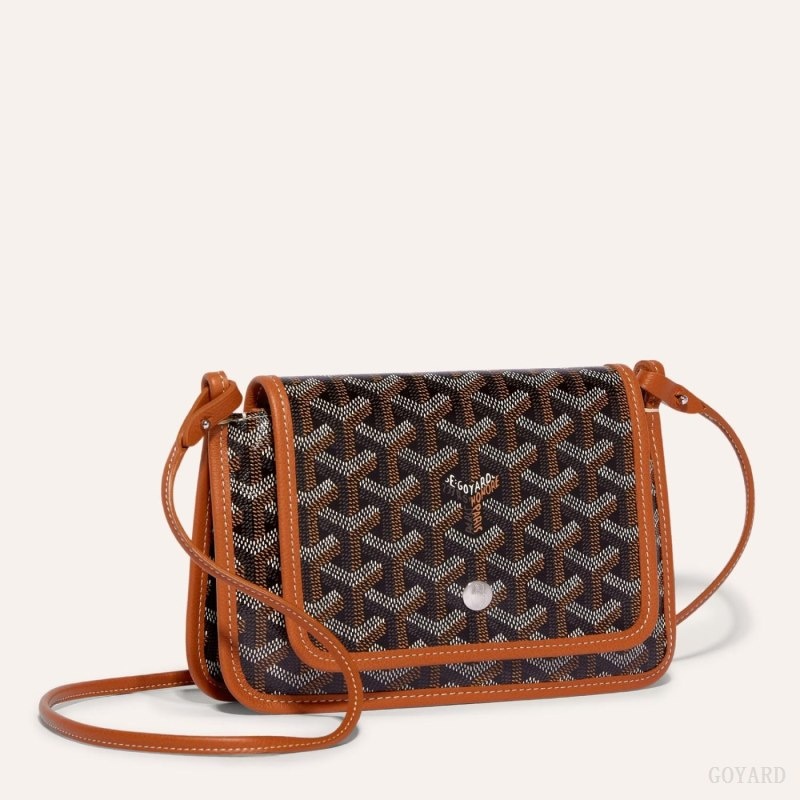 Goyard PLUMET POCKET WALLET Black / Brown | BBPC2979