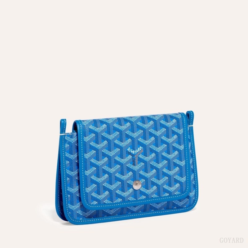 Goyard PLUMET POCKET WALLET Blue | CQKM7989