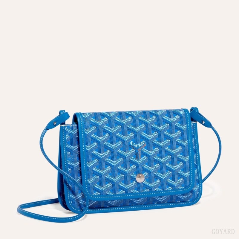 Goyard PLUMET POCKET WALLET Blue | CQKM7989