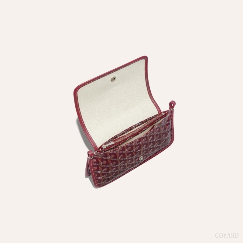 Goyard PLUMET POCKET WALLET Burgundy | TGAW0158