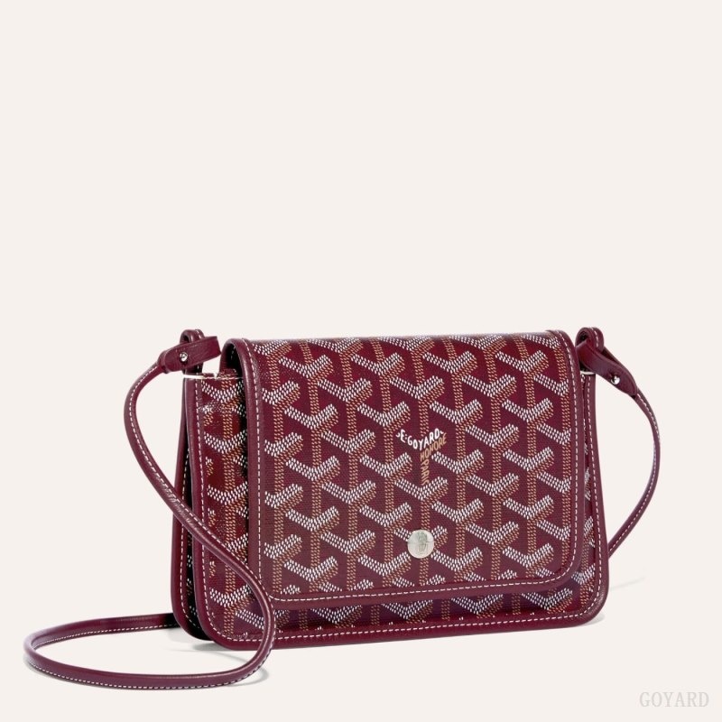 Goyard PLUMET POCKET WALLET Burgundy | TGAW0158