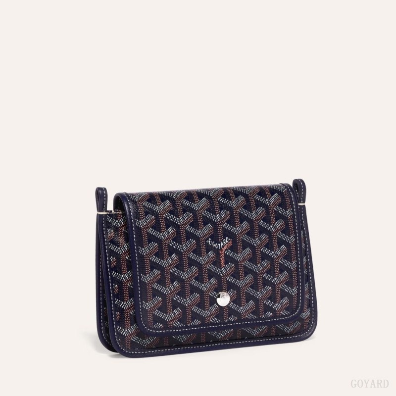 Goyard PLUMET POCKET WALLET Navy Blue | NEHY7962