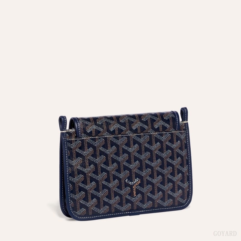 Goyard PLUMET POCKET WALLET Navy Blue | NEHY7962