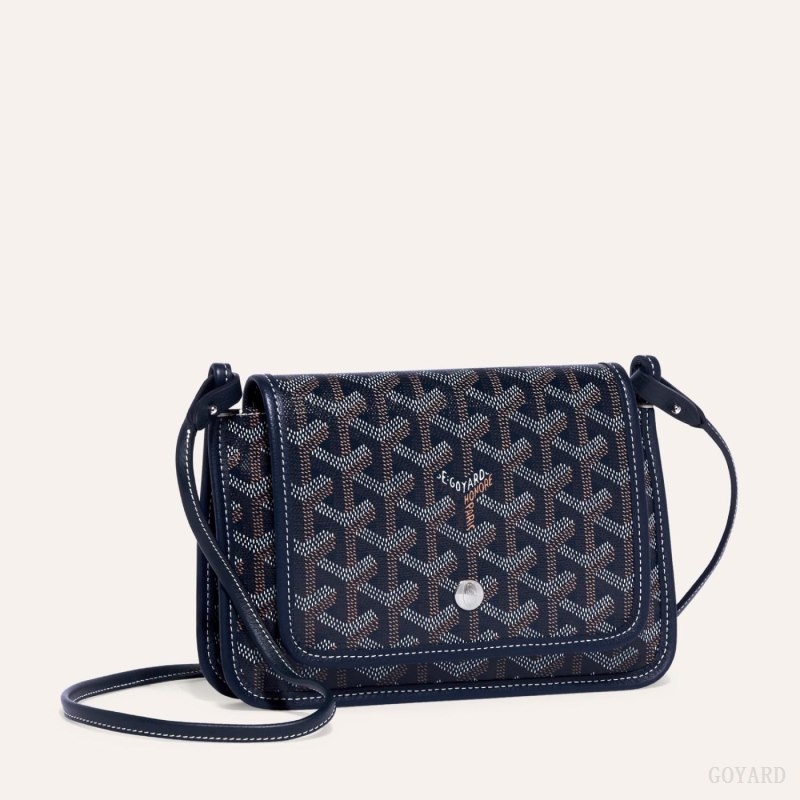 Goyard PLUMET POCKET WALLET Navy Blue | NEHY7962