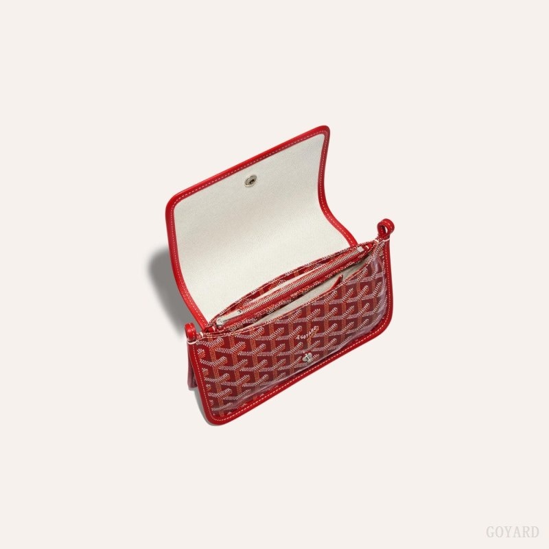 Goyard PLUMET POCKET WALLET Red | DHJQ3480