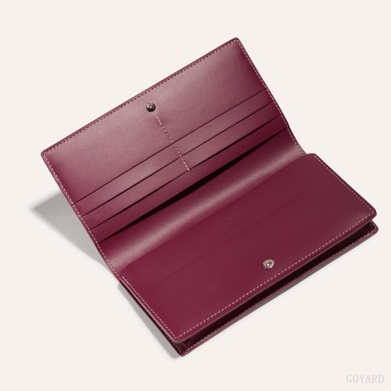 Goyard RICHELIEU WALLET Burgundy | YEEU2085