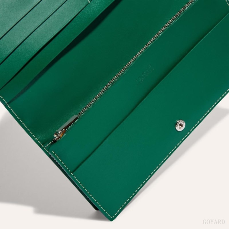 Goyard RICHELIEU WALLET Green | BRQT9197