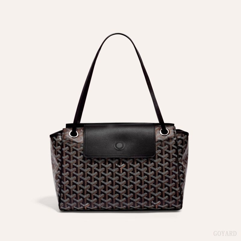 Goyard ROUETTE PM BAG Black | QVGF2641