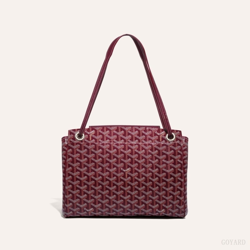 Goyard ROUETTE PM BAG Burgundy | YRZW3798