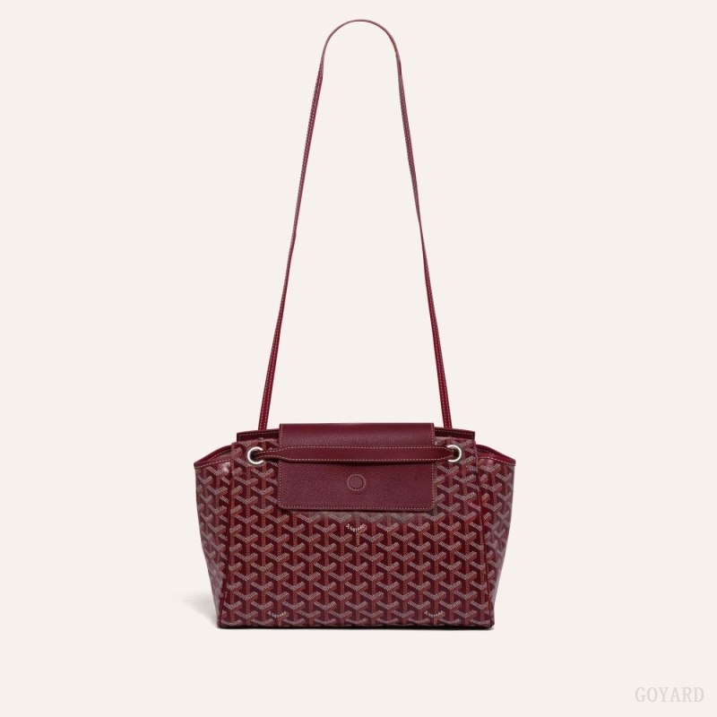 Goyard ROUETTE PM BAG Burgundy | YRZW3798