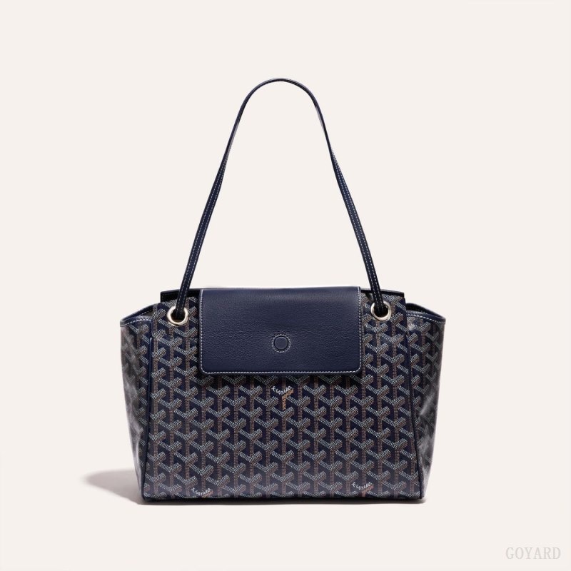 Goyard ROUETTE PM BAG Navy Blue | HMOR2792