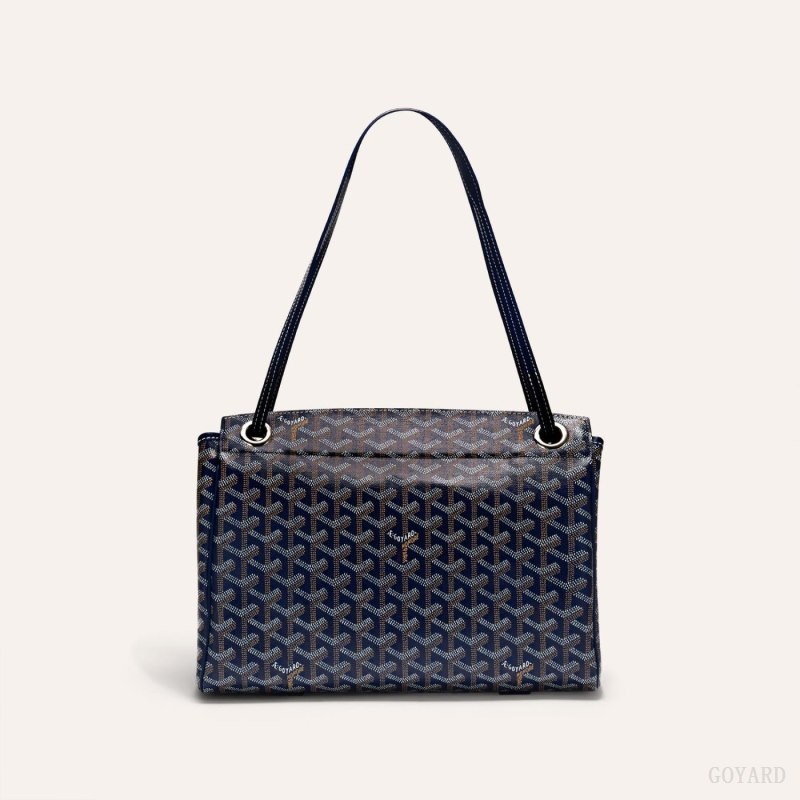 Goyard ROUETTE PM BAG Navy Blue | HMOR2792