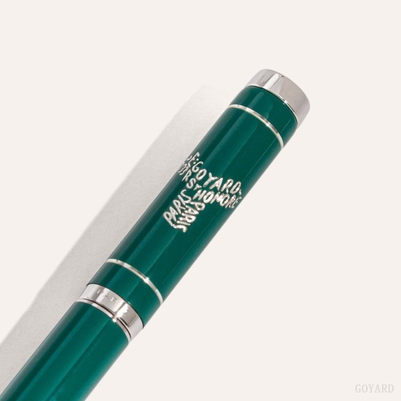 Goyard Rollerball Travel Pen Green | ZJWP6278